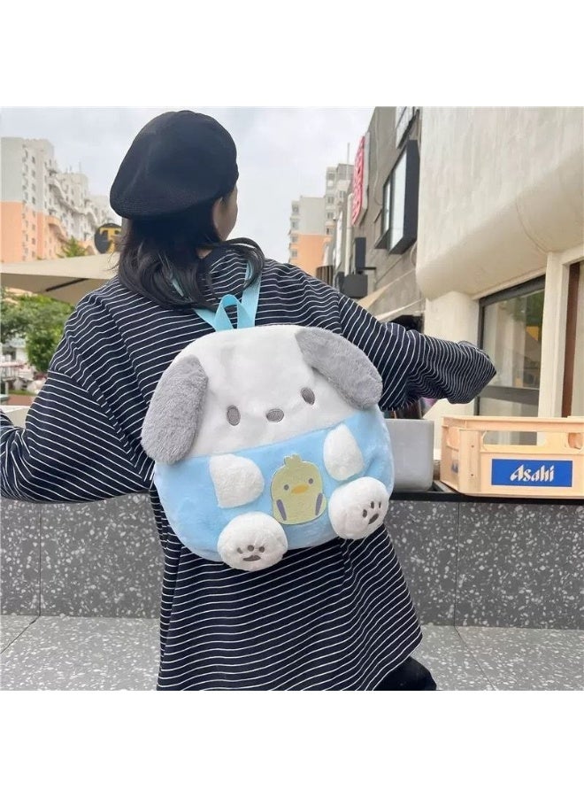Cute Plush Cartoon Backpack for Girls and Women, Lightweight and Soft Design, Ideal for Daily Use, School and Outings - Image 2